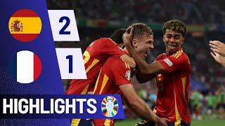Spain vs France 2-1 All Goals & Highlights  Semi Final EURO 2024