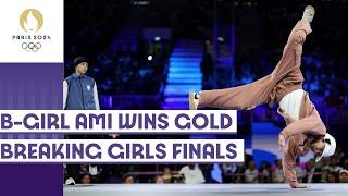 B-Girl Ami creates history with first-ever breaking gold | Paris 2024 highlights