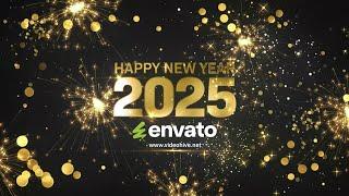  Happy New Year *2025* Wishes (After Effects Template)