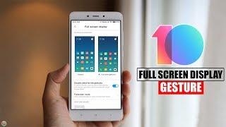 How To Enable MIUI 10 Full Screen Display Gesture On Any Phone [No ROOT]