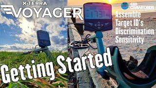 Minelab X-Terra VOYAGER. Metal Detector Getting Started Tutorial Guide