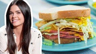 Katie Lee Biegel Makes a Fried Bologna Sandwich | The Kitchen | Food Network