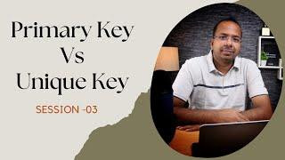 Learn SQL the right way - session 3 | Primary Key vs Unique Key | Trendytech