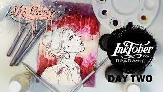 INKTOBER Challenge 2016 - Day Two: KatArt Illustrations