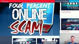 Four Percent Group EXPOSED! - Full Review