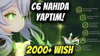 EN ŞANSLI WISH YAYINIM! | C6 NAHIDA & 2000+ WISH | Genshin Impact Türkçe