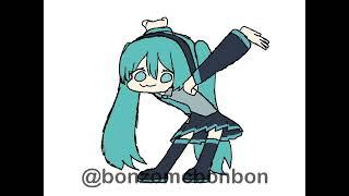 Hatsune Miku does Arona dance