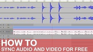 How To Sync Audio And Video Using VSDC Free Video Editor.