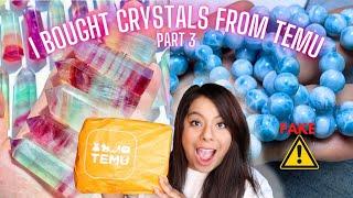 I bought CRYSTALS from Temu, so you don't have to Again! Part 3