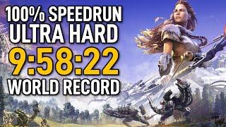 Horizon Zero Dawn 100% Ultra Hard Speedrun in 9:58:22 - World Record