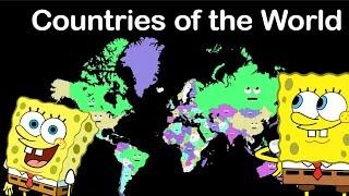 KLT countries of the world, but SpongeBob sings it (AI)