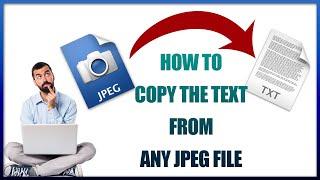 Tip | Copy Text From JPEG Image