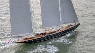 Trailer of world cruising ketch Aquarius