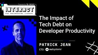 The Impact of Tech Debt on Developer Productivity | INTERACT April 2022