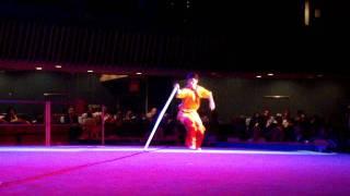 Chinese Wushu Association Demo in the United Nations building #15 Monkey Staff