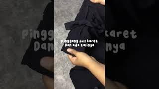 unboxing kulot highwaist 20 rb an!! #shorts #shopeehaul #ootd #fashion