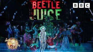 Our Pros turned on the juice for this brilliant Beetlejuice themed dance  BBC Strictly 2024