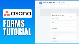 Asana Form Tutorial - How To Use Form In Asana Beginners Tutorial