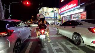 4K Pattaya Soi Diana Second Road Drive Roller  Night September 2024