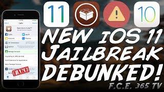 iOS 11 JAILBREAK UNTETHERED BY STEVE SMITH DEBUNKED!