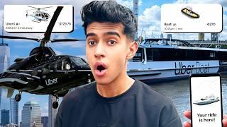 I Tried the Most EXPENSIVE UBERs !