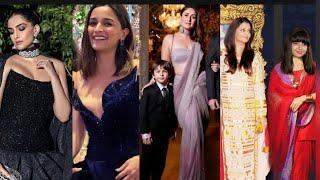 Alia bhatt kareena Kapoor Aishwarya rai Sonam deepika stylish looks enjoying Anant Ambani’s wedding