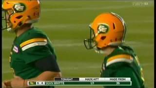 Sean Whyte #6 P K Edmonton Eskimos 26Aug2016