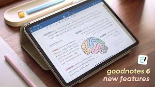 NEW Goodnotes 6 Features in 2025! ️