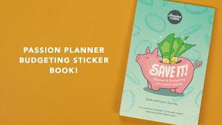 Passion Planner Budgeting Sticker Pack