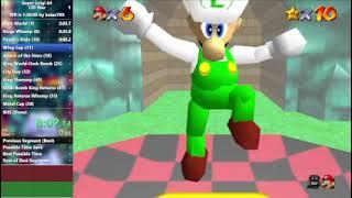 Super Luigi 64 - 120 Star Speedrun in 1:47:09