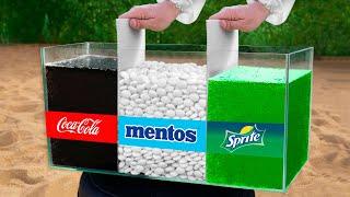 Эксперимент: Кока-Кола и Ментос