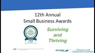 2022 SCORE Small Business Achievement Awards