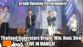 Thai Superstars Bright, Win, Nani, Dew LIVE IN MANILA Grand Opening Number