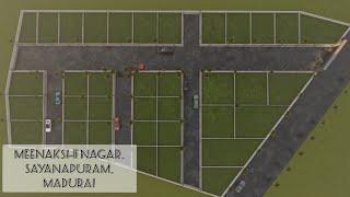 BIM OF MEENAKSHI NAGAR, SAYANAPURAM,  MADURAI || DHASM || 8110006913 VILLA PLOTS FOR SALE.