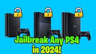 How To JAILBREAK Any PS4 In 5 Minutes In 2024 (PS4, PS4 Slim, PS4 Pro)