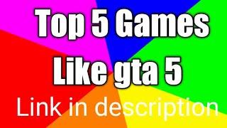 Top 5 games like gta 5 //GOP gaming//@Piyush Joshi [Link in description]