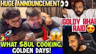 React JONATHAN Raid? S8UL Cooked Goldy Bhai Raid OWAIS & Binks for Huge Announcement 