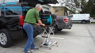 Go Lite Lift - Portable Light Weight Lift for Power Chairs and Mobility Scooters