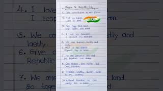 Slogans On Republic Day In English 2023 || Republic Day Slogans #shorts #kesharwanistudy