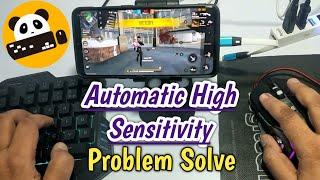 FREE FIRE Automatic High Sensitivity Problem Solve - Keyboard Mouse | Panda Mouse Pro