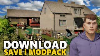 SAVE & MODPACK DOWNLOAD | Polskie Gospodarstwo na Osadzie | FS22