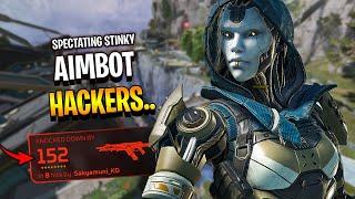 spectating a HACKER with an insane aimbot.. - Apex Legends