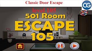 [Walkthrough] Classic Door Escape level 105 - 501 Room escape 105 - Complete Game