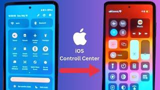 How to Change Android Control Panel to iOS Control Center