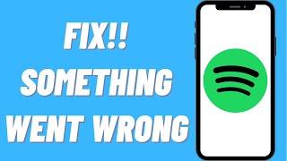 Spotify Wrapped Something went wrong try again later ERROR (2022)