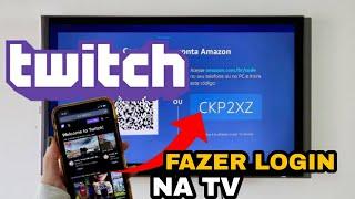 COMO FAZER O LOGIN DA TWITCH NA TV