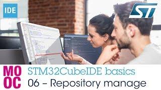 STM32CubeIDE basics - 06 Repository management
