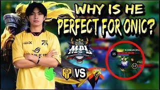 K1NGKONG: The PERFECT CORE for ONIC | 3 Crucial Traits in FCAP vs FNOP Game 3 | MPL PH S14 | MLBB