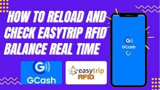 RELOAD EASYTRIP RFID REAL TIME USING GCASH | BALANCE INQUIRY #EASYTRIP #RFID #GCASH #infoguideph