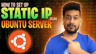 How to STATIC IP Address on Ubuntu server 22.04